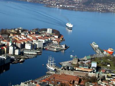 Bergen from Mount Floyen