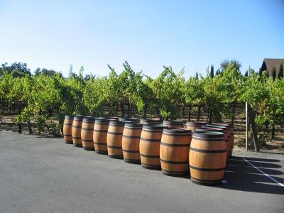 to the barrels..., Napa Valley, CA