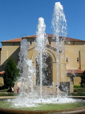 Fountains by the Hall, Stanford University