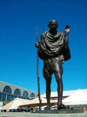 Mahatma Gandhi Statue, Ferry Building, San Francisco