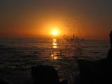 Sunset from 17 mile drive, Monterey, CA, 7:22 p.m.