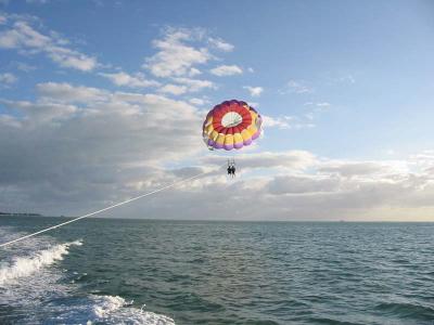 parasailing
