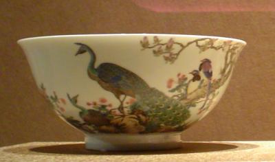 Peacock bowl
