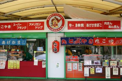 Truck stop for a bite on the way to Mt. Fuji