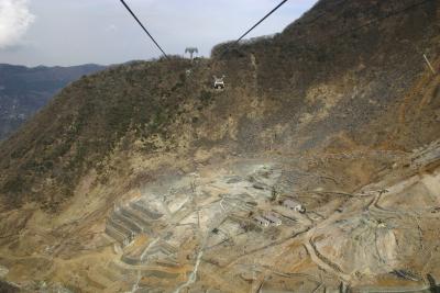 Owakundani Valley from the Hakone ropeway