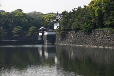Imperial palace with reflection