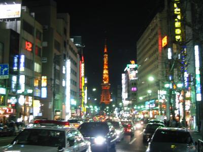 Tokyo Tower from Roppongi