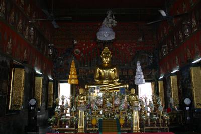 Temple across the street from Golden Mount (Phukhao Thong) - Wat Saket