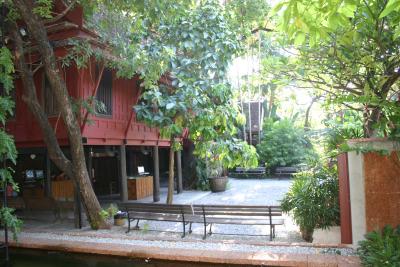 At Jim Thompson's house & Museum
