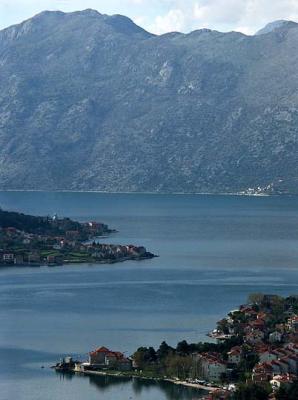 Bay of Kotor from St Ivans Fortress
