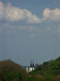 Distant view of Sremski Karlovci