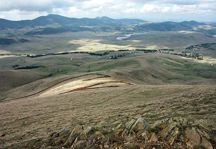View from Ćuker Mountain, Zlatibor