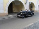 Vintage car tour of Prague