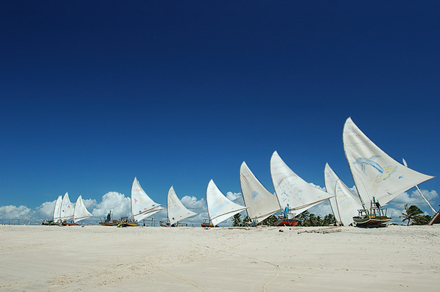 Jangadas na praia da prainha3