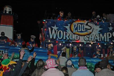 Krewe of Bacchus Parade