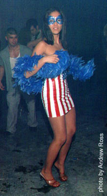Flag dancer