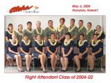 Flight Attendant Class 2004-02