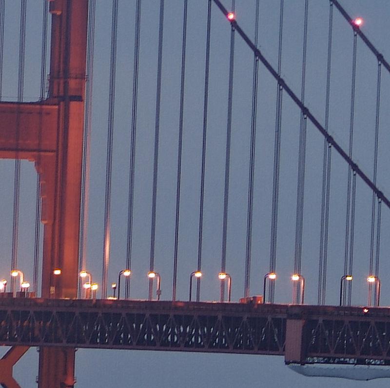 Golden Gate Bridge from Baker beach 02 detail a
