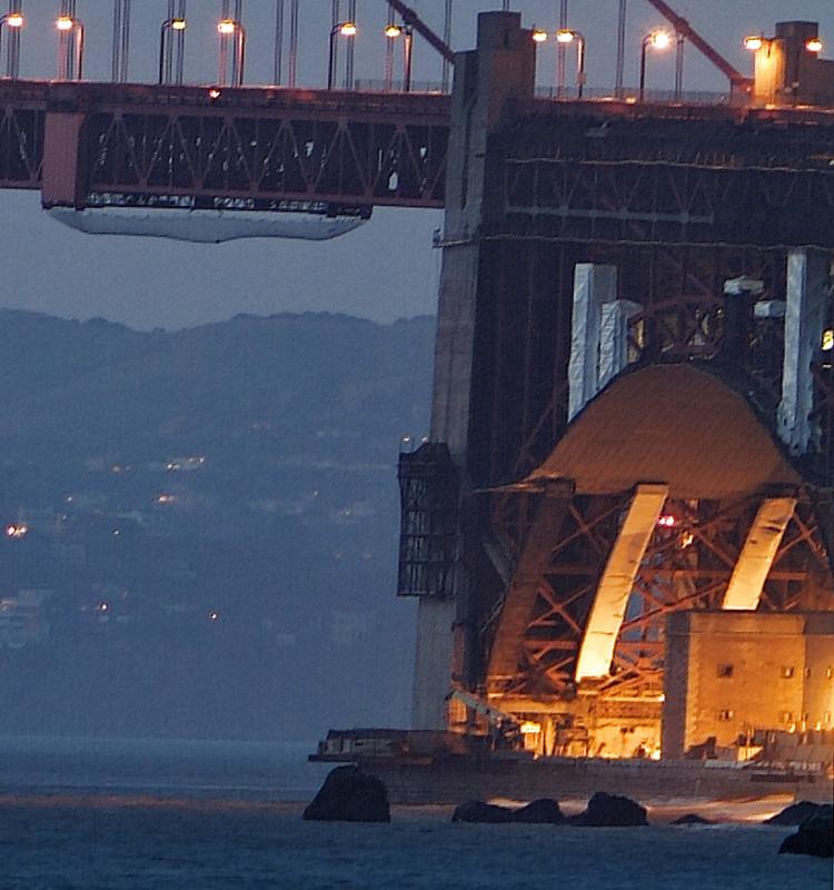 Golden Gate Bridge from Baker beach 02 detail b