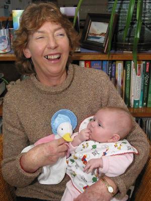 Auntie Josie visits