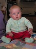 sitting (helping hands not far away)