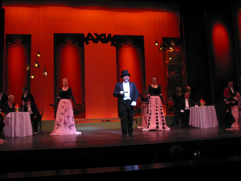 Meanwhile on stage....