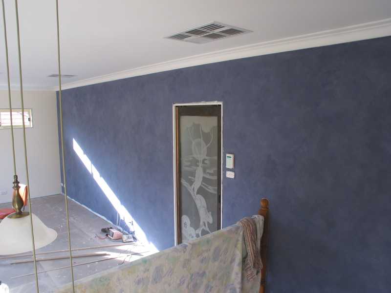 blue wall