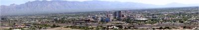 Tucson Panorama from A Mountain