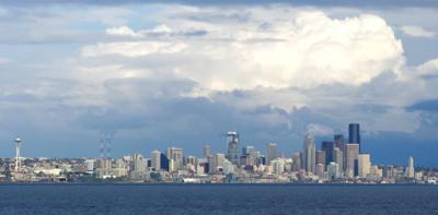 J Petrek: Cumulus over Seattle