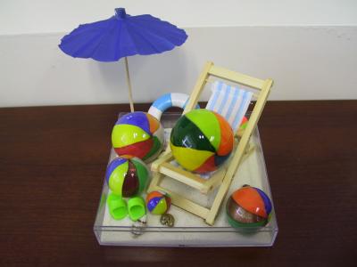 These beachballs might hurt your hand.....