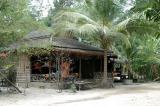 Huts at the monestary in Angkor Thom