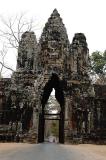 Each gate to Angkor Thom displays the 4 faces of the bodhisattva Avalokiteshvara