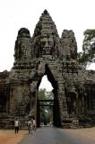 Southern gate to Angkor Thom