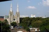 Jakarta Cathedral seen from the mosque