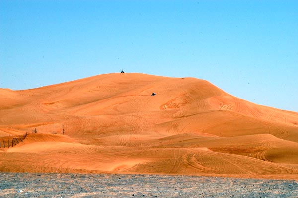 The Big Red Dune off the road to Hatta