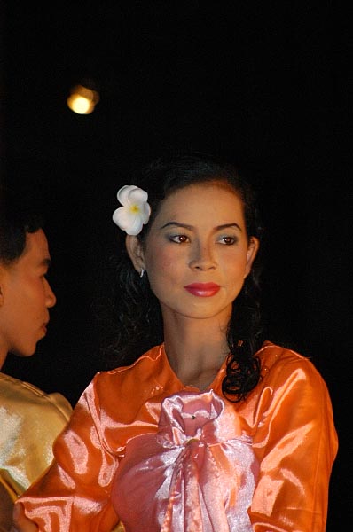 Each night the Grand Hotel D'Angkor has a traditional dance performance