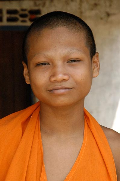 Young monk, Cambodia