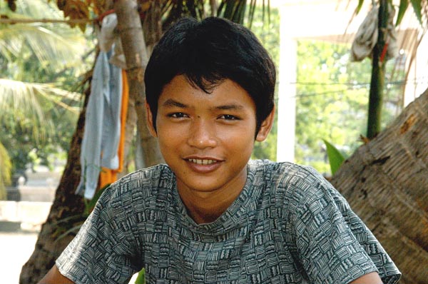 Cambodian boy