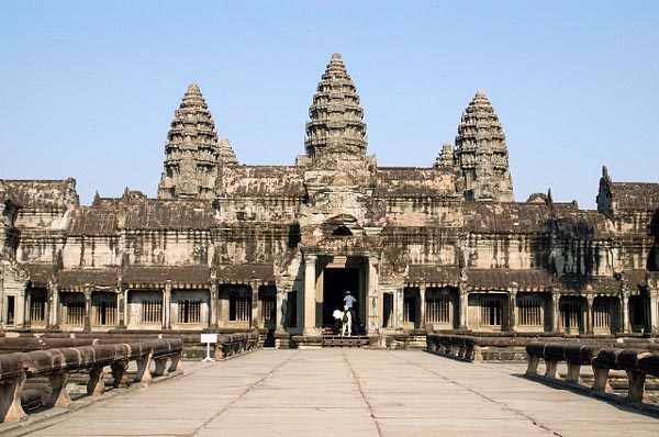 Western face of Angkor Wat