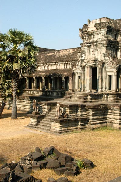 NW corner of Angkor Wat
