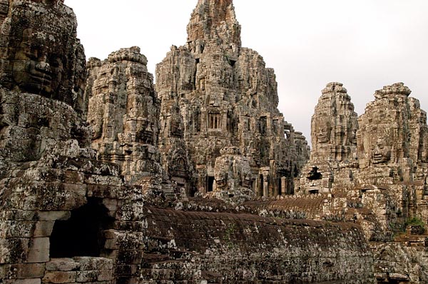 The central tower of the Bayon