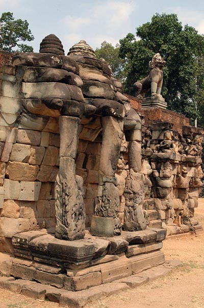 The Terrace of Elephants, Angkor Thom