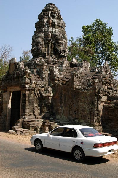 One of the gates to the temple complex at Banteay Kdei