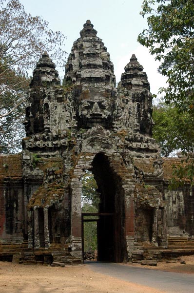 North gate to Angkor Thom