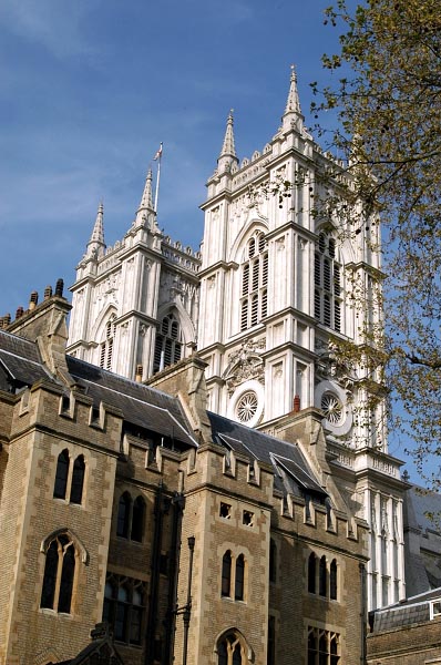 Westminster Abbey from Dean's Yard