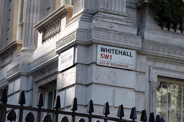 Whitehall & Downing Street, near the Prime Minister's residence