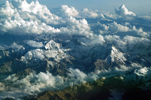 Gora Dykh-Tau (5204m/17073ft) & Gora Shkhara (5200m/17060ft) Caucasus, Russia