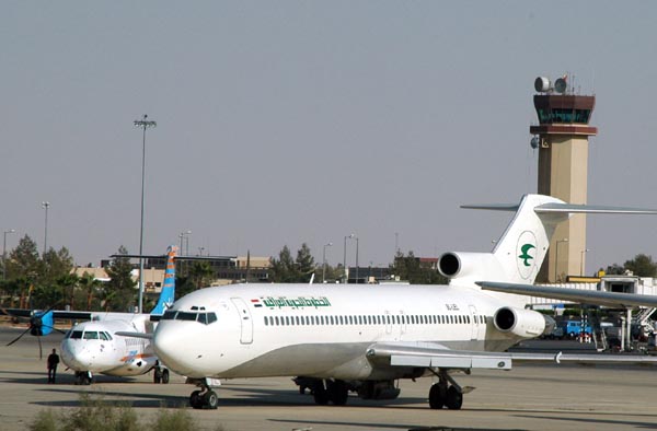 An actual functioning Iraqi Airways 727 at AMM