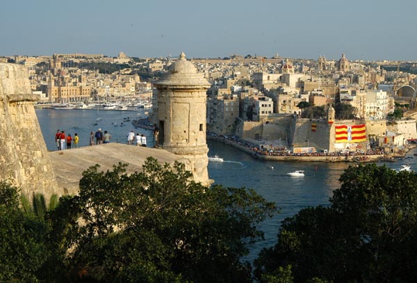 Grand Harbor from Valletta