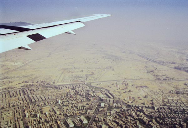Arriving in Cairo on a TWA 767